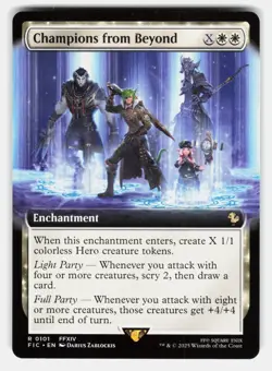 CHAMPIONS FROM BEYOND (EXTENDED ART) - Magic: The Gathering - ZABLOCKIS LP - Image 1