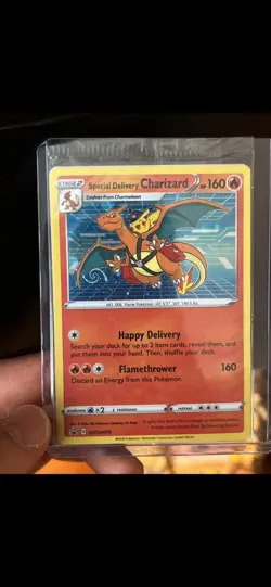 Pokemon Special Delivery Charizard SEALED Black Star Promo SWSH075 - Image 3