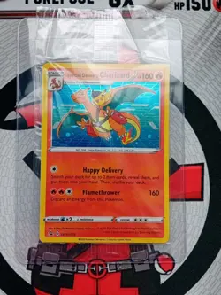 Pokemon Special Delivery Charizard SWSH075 Holo Black Star Promo Sealed - Image 2