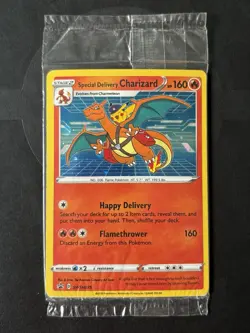 Special Delivery Charizard SWSH075 - Black Star Promo - Pokemon TCG Mint Sealed - Image 2