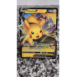 The Pokemon Company Pikachu V Holo Ultra Rare Vivid Voltage 190HP 043/185 - Image 1