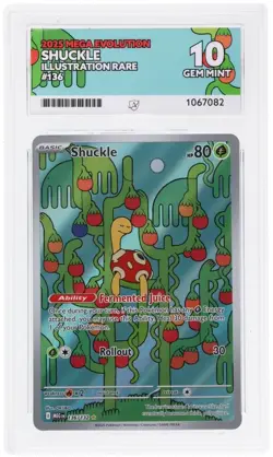 Pokemon - 2025 - Shuckle - Mega Evolution - 136/132 - Illustration Rare - ACE 10 - Image 1