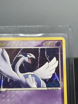 2005 Pokemon Lugia STAMPED Unseen Forces 29/115 Holo Ultra Rare HP/DMG - Image 3