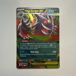 Pokemon TCG Mega Gengar EX 073 Promo Mega Evolutions - Image 1