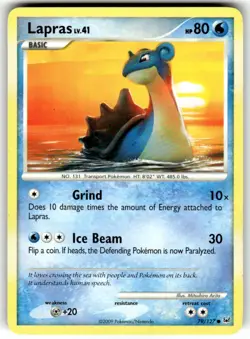 Lapras 79/127 Common Platinum Pokemon Lightly Played - Image 1
