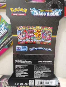 Pokemon TCG: Mega Evolution Chaos Rising Sleeved Booster Pack (Lot of 12) - Image 5