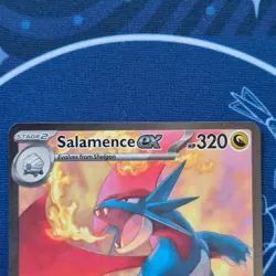 Salamence ex 187/159 [Journey Together] NM Special Illustration Rare Pokemon - Image 2