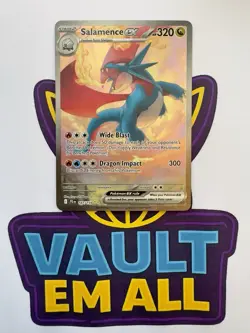 Salamence ex 187/159 Journey Together Special Illustration Rare SIR Pokemon NM - Image 1
