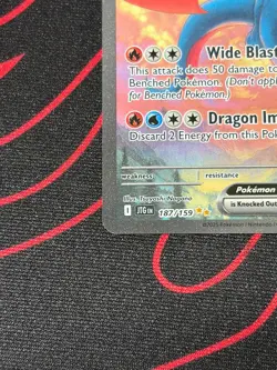 Pokemon Card Salamence EX 187/159 Journey Together Special Illustration Rare NM - Image 4
