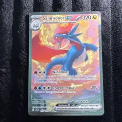 Salamence ex 187/159 SV09: Journey Together Special Illustration Rare Pokemon - Image 1