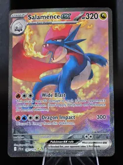 Salamence ex 187/159 SV09: Journey Together Special Illustration Rare Pokemon - Image 1