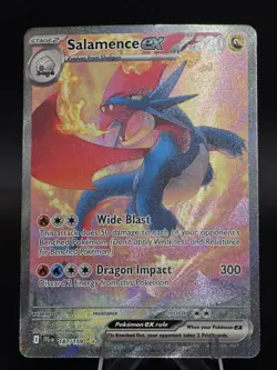 Salamence ex 187/159 SV09: Journey Together Special Illustration Rare Pokemon - Image 3
