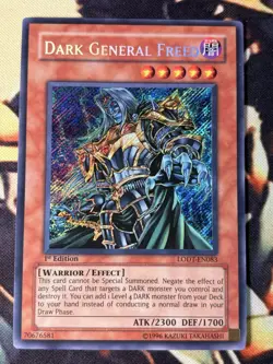 Yugioh: Dark General Freed - LODT-EN083 - Secret Rare - 1st Edition - LP - Image 1