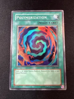 Yu-Gi-Oh! Polymerization (VLP) LOB-059 Original Print Legend Of Blue Eyes Super - Image 1