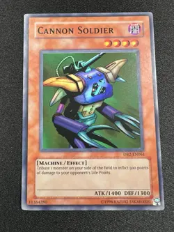 Yu-Gi-Oh! Cannon Soldier (VLP) DB2-EN061 Dark Beginning 2 Super Rare - Image 1