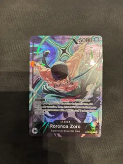 Roronoa Zoro (OP12-020) Promo One Piece TCG Card Game NM - Image 1