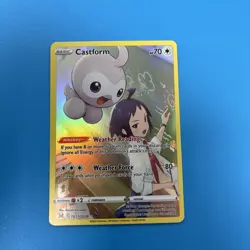 Pokemon Cards Castform TG11/TG30 Lost Origin Trainer Gallery Holo NM - Image 4