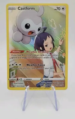 Pokemon TCG: Castform TG11/TG30 Swsh11: Lost Origin Trainer Gallery Holo - NM - Image 1