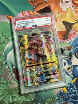 2016 POKEMON XY EVOLUTIONS #100 FULL ART/M VENUSAUR EX PSA 9 - Image 2