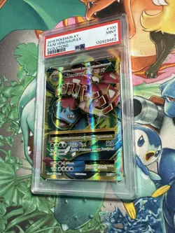 2016 POKEMON XY EVOLUTIONS #100 FULL ART/M VENUSAUR EX PSA 9 - Image 3