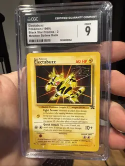 Electabuzz Pokemon Black Star Promo #2 Mewtwo Strikes Back - Image 1