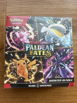 Pokemon TCG Scarlet & Violet Paldean Fates Booster Bundle, 6-Pack, New Sealed - Image 2