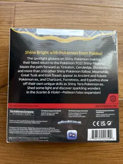 Pokemon TCG Scarlet & Violet Paldean Fates Booster Bundle, 6-Pack, New Sealed - Image 3
