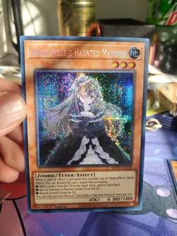 Ghost Belle & Haunted Mansion 1st Ed. Yu-Gi-Oh Pharaohs Gods MP22-EN258 Mint - Image 1