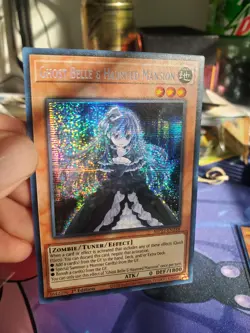 Ghost Belle & Haunted Mansion 1st Ed. Yu-Gi-Oh Pharaohs Gods MP22-EN258 Mint - Image 2