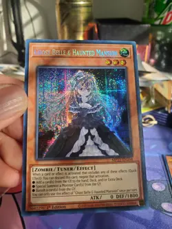 Ghost Belle & Haunted Mansion 1st Ed. Yu-Gi-Oh Pharaohs Gods MP22-EN258 Mint - Image 3