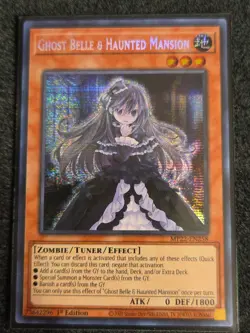 Yu-Gi-Oh! Ghost Belle Haunted Mansion 2022 MP22-EN258 Secret Rare 1st Edition - Image 1