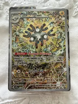 *Free postage* Pokemon TCG Magneton SVP 159 Holo Promo - Image 2