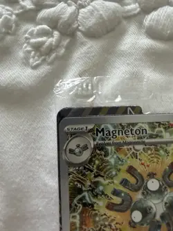 *Free postage* Pokemon TCG Magneton SVP 159 Holo Promo - Image 4