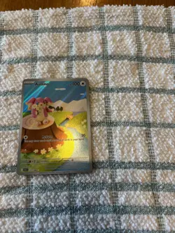 Pokemon TCG Audino Illustration Rare Black Bolt 151/086 - Image 3
