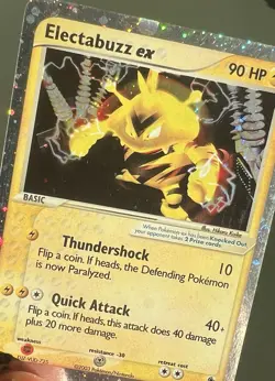 Pokemon Electabuzz ex 97/109 EX Ruby & Sapphire Holo Rare - Image 1