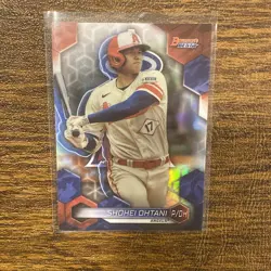 2023 Bowman's Best Baseball - Shohei Ohtani #62 Refractor - Image 1