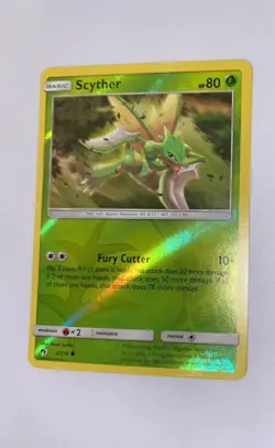 Pokemon TCG Scyther 2/214 Reverse Holo Common Lost Thunder 2018 Pokemon Card - Image 3