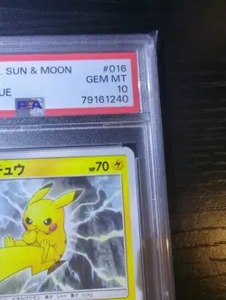 Pokemon 2019 JPN Sun And Moon Pikachu Dream League PSA 10 - Image 3