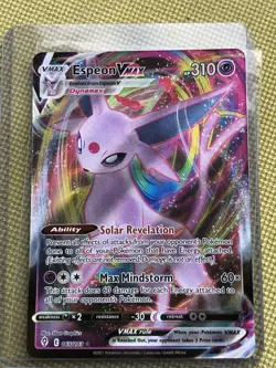Pokemon TCG Espeon Vmax Evolving Skies 065/203 Holo Ultra Rare - Image 2