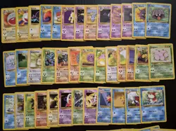 WOTC Pokemon TCG Mixed Lot of 20 Base Set 1/2, Jungle, Fossil, Gym, Team Rocket - Image 5