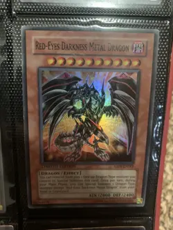 Vintage Yugioh Cards Lot Holos Blue Eyes Red Eyes Dark Magician - Image 5