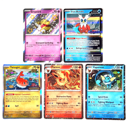 x5 Pokemon TCG Lot: Scarlet & Violet Black Star Promo Holo Cards - Near Mint - Image 1