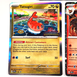 x5 Pokemon TCG Lot: Scarlet & Violet Black Star Promo Holo Cards - Near Mint - Image 2