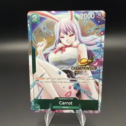 Carrot P-070 Championship 25-26 Event Pack Stamped Promo One Piece Card (B) - Image 1