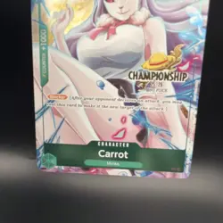 Carrot P-070 Championship 25-26 Event Pack Stamped Promo One Piece Card (B) - Image 3