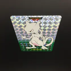 Mewtwo No.150 Green Prism Carddass 1996 Pokemon Card Japanese - Image 4