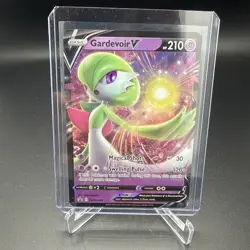 Pokemon TCG Gardevoir v SWSH105 Sword And Shield Black Star Promo Card NM - Image 1
