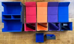 Commander Card Deck Box Trading Card Game Storage Magnetic Closure - Image 1