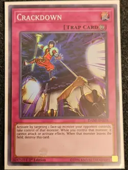 Yugioh Crackdown DANE-EN078 Super Rare NM - Image 1
