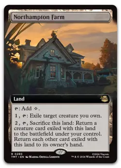 Northampton Farm (Extended Art) #280 NM Teenage Mutant Ninja Turtles Magic MTG - Image 1